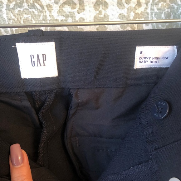 Gap High Rise Curvy Baby Boot Pants - Picture 2 of 4